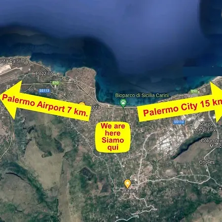 בית הארחה Arricampati Airport & Bringo Car